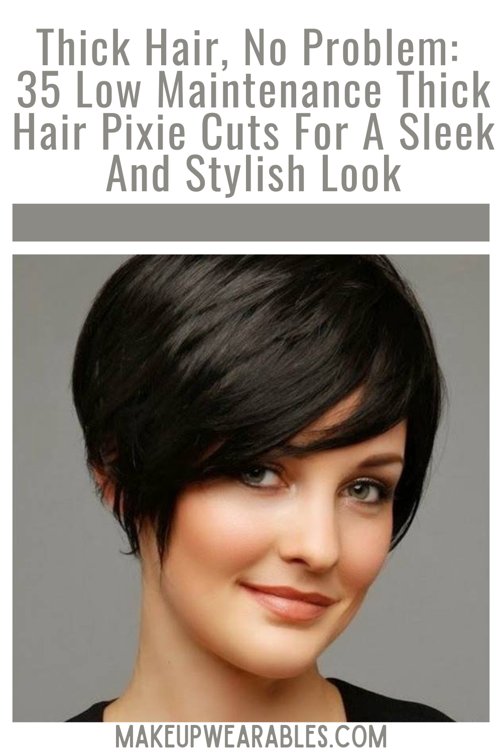 35 Low Maintenance Thick Hair Pixie Cuts For A Stylish Look