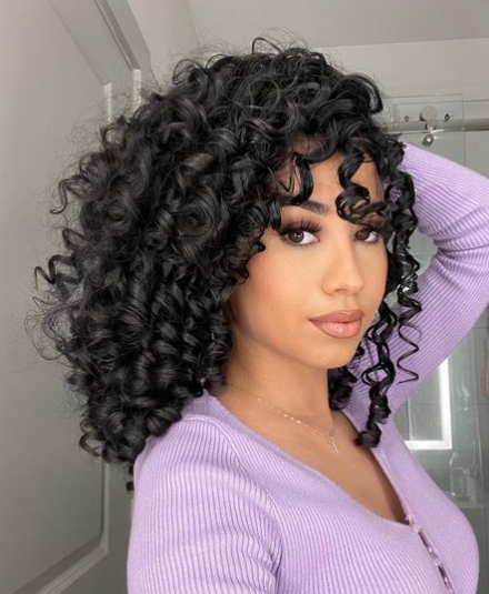 Twist Curly Black Hairstyle