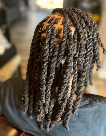 Two Strand Marley Twist Hairstyle