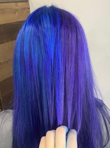 Ultraviolet Blue Hair Ideas