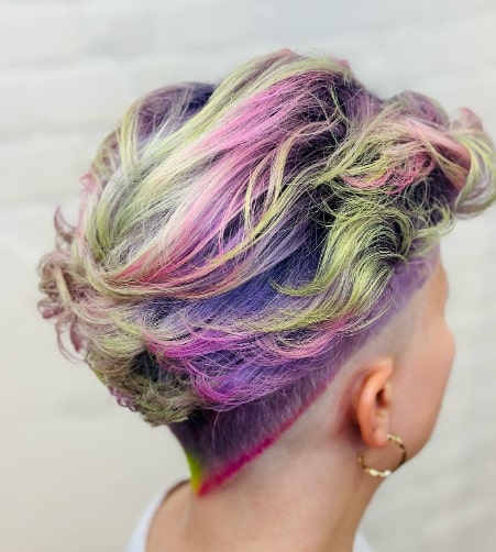 Unicorn Balayage Hair Color