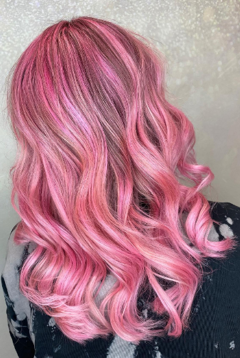 Unicorn Pastel Pink Hair