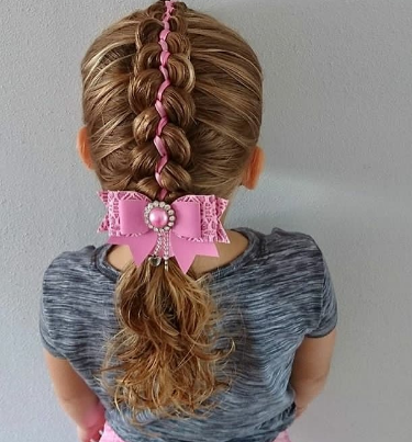 Unique Little Girl Hairstyle