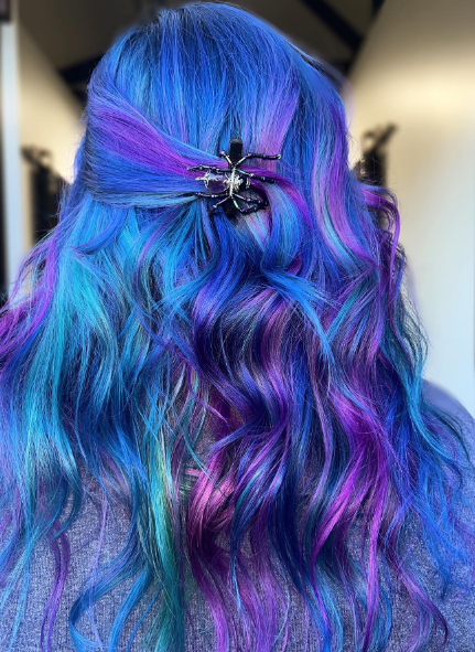 Vivid Hair With Blue And Purple Hair Ideas