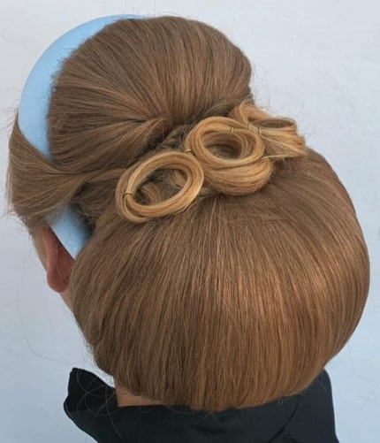 Wedding Style Puff With Ring  
