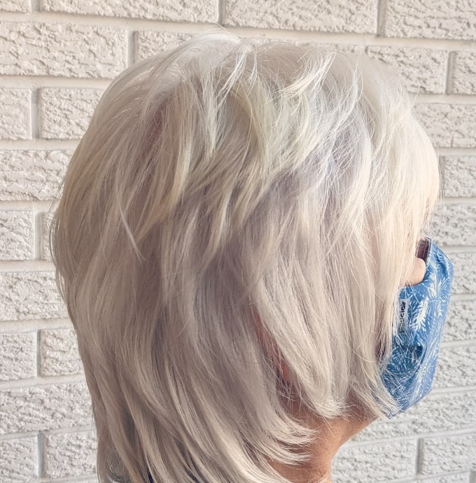 White Haired  