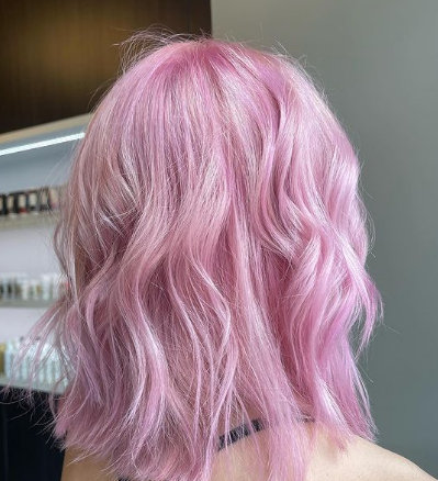 Wonderful Pastel Pink Hair