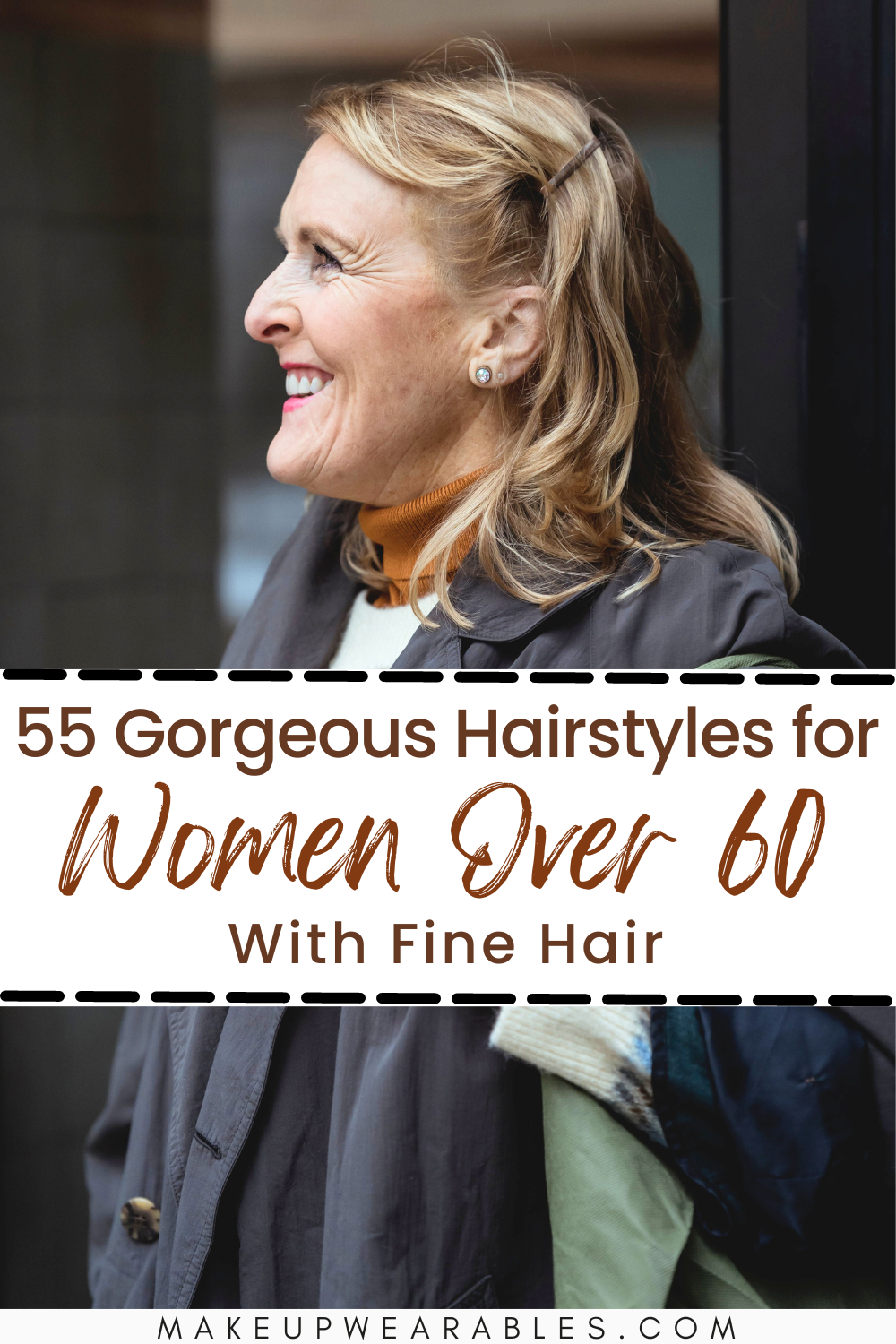 Hairstyles For Women Over 60 With Fine Hair - Makeup Wearables