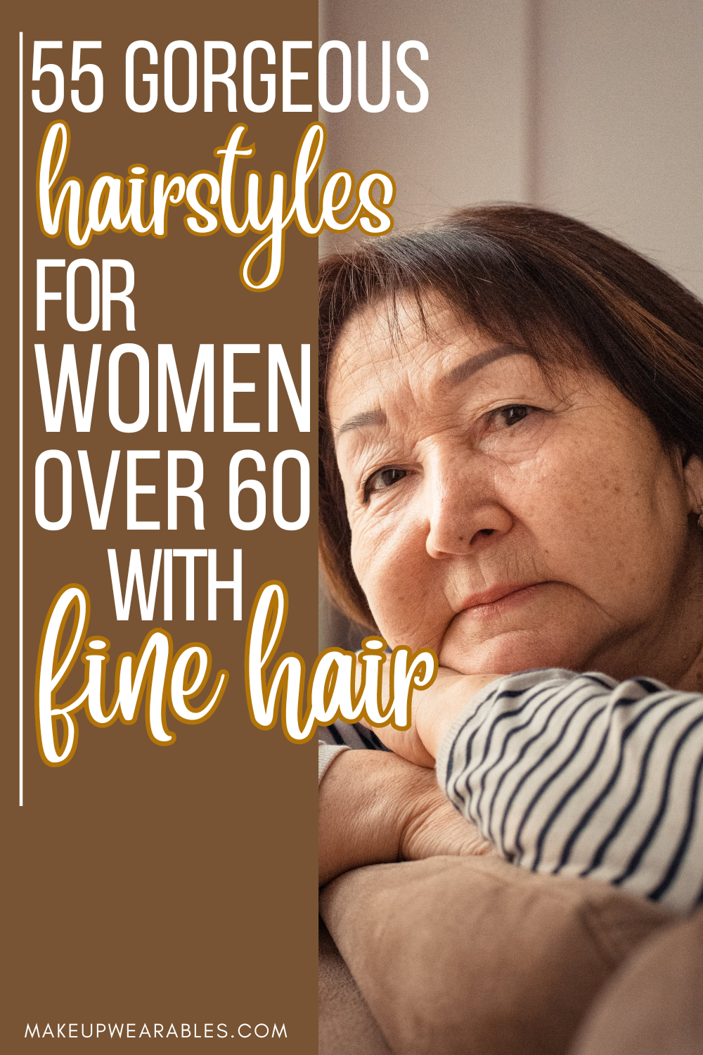 Hairstyles For Women Over 60 With Fine Hair - Makeup Wearables