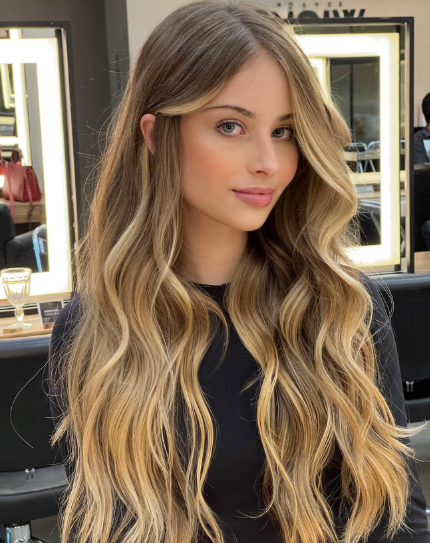 Beach Waves Long Hairstyle For Women