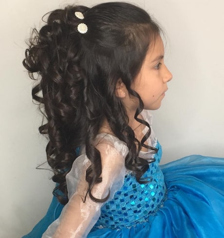 Beautiful Curls With Beads  