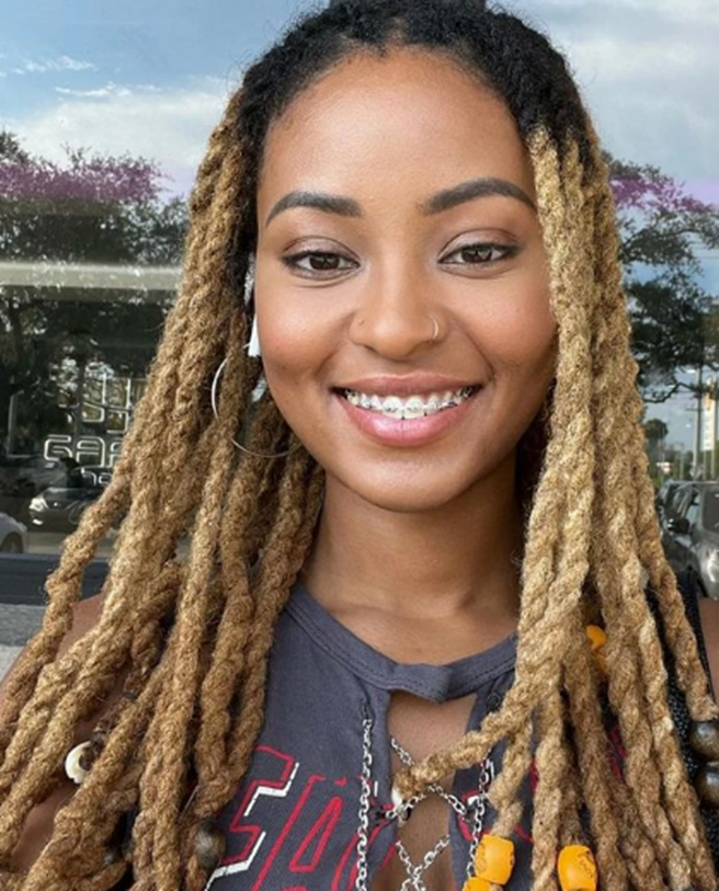 Blonde Edgy Loc Hairstyles