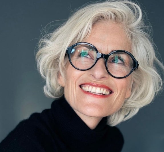 Blonde Short-Length Hairstyles For Women Over 50