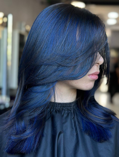 Blue Ombre Hair Colors