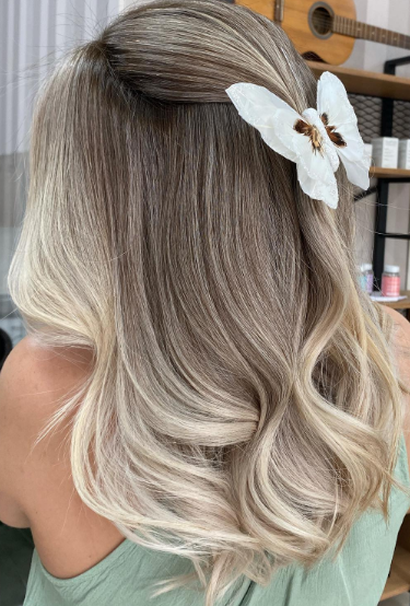 Butterfly Blonde Ombre Hairstyles
