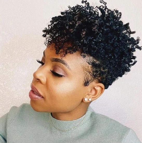 Buzz Short Hairstyles For Kinky Hair