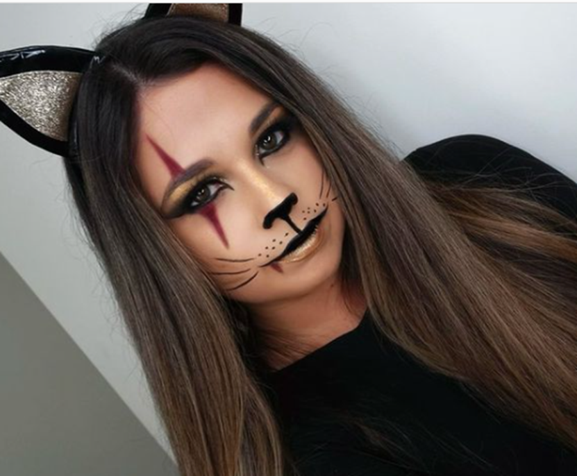 Cat Scratch Cat Makeup