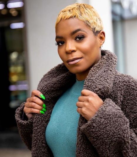 Champagne Short Hairstyles For Black Women
