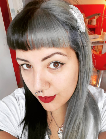 Charming Black And Grey Hair Color Ideas