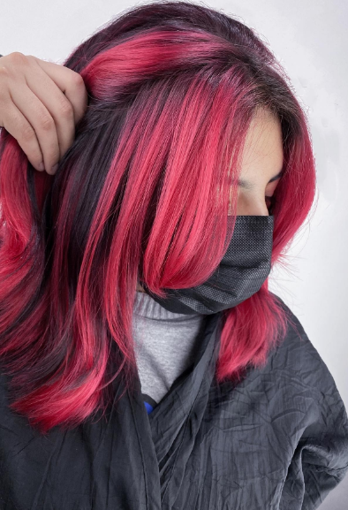Cherry Red Ombre Hair Colors