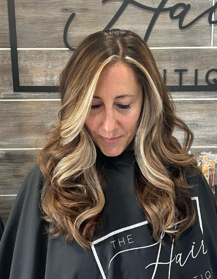 Chestnut Brown Balayage Haircut Hair Color For Women Over 30
