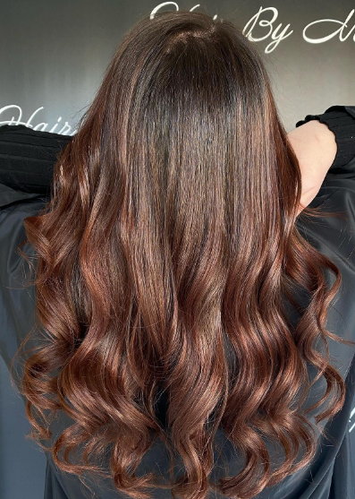 Chestnut Brown Ombre Hair Colors