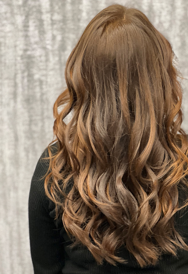Chestnut Brown Vibrant Ombre Hair Color