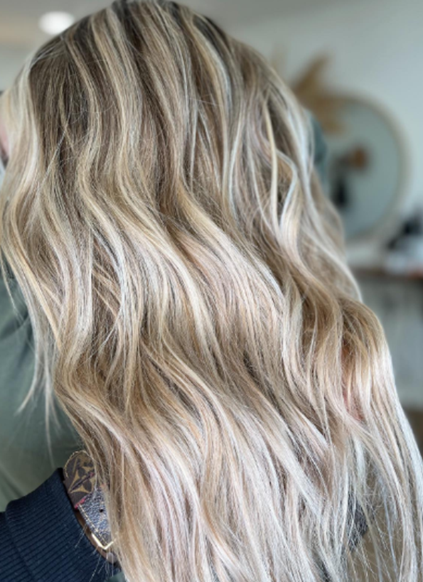 Chunky Foil Blonde Balayage Hairstyle Ideas