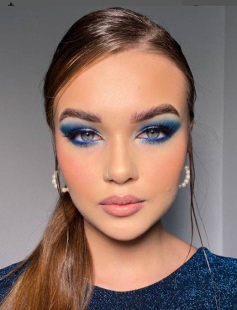 Classic Blue Shade Blue Makeup Looks