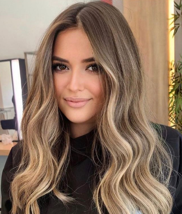 Cool Lengthy Blonde Balayage Hairstyle Ideas