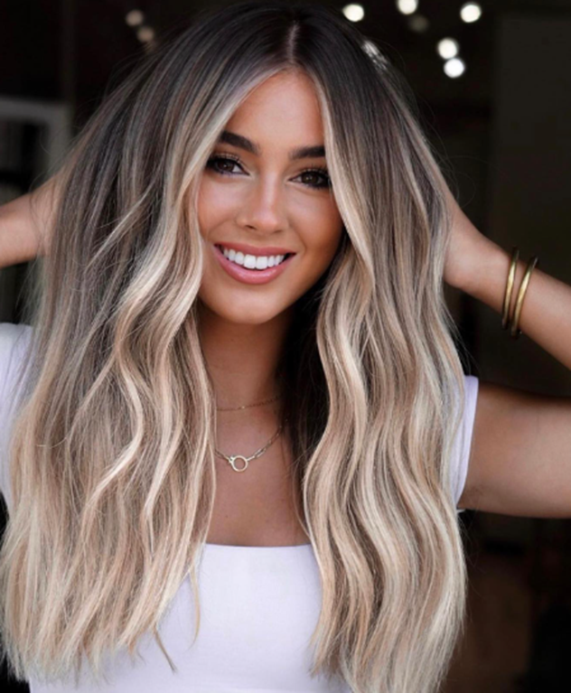 Cool Toned Colormelt Blonde Balayage Hairstyle Ideas
