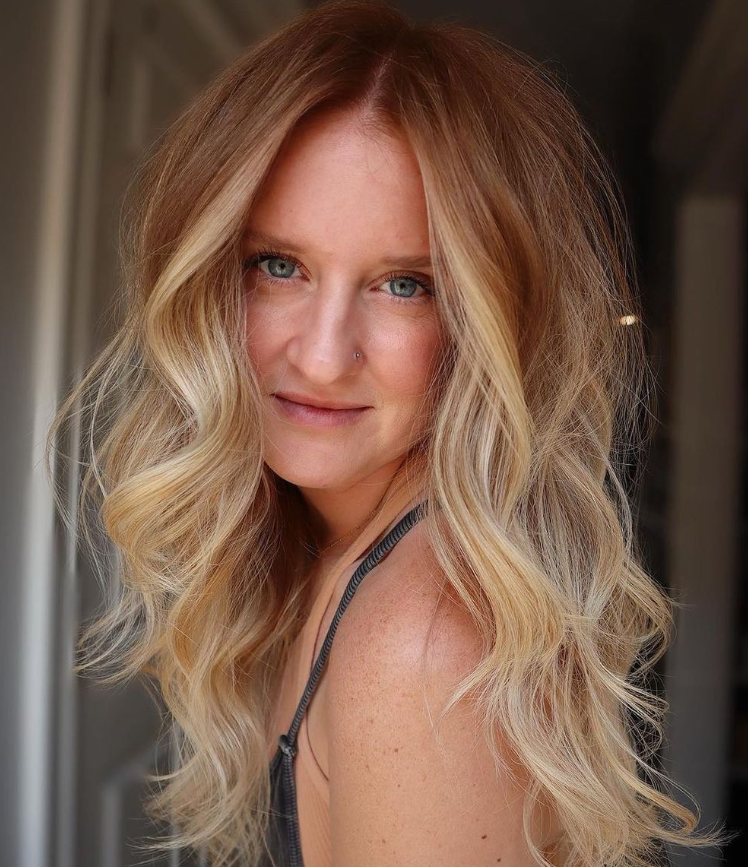 Copper Shaggy Haircut Hair Color For Women Over 30