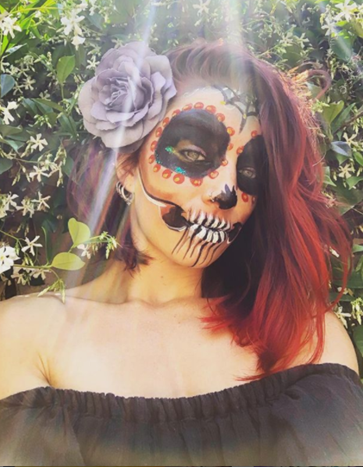 Creative Day Of Dead Makeup