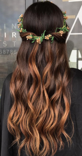 Crown Blonde Ombre Hairstyles