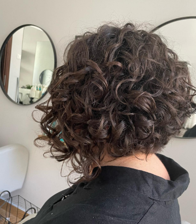 Curls With Deep Side Haircut For Curly Hair Idea Designs