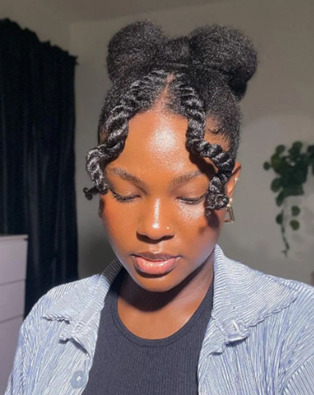 Curly Coils Edgy Loc Hairstyles