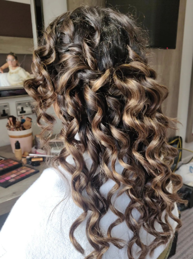 Curly Voluminous Long Hairstyle
