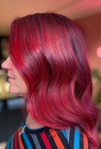 Currant Red Hair Color Ideas