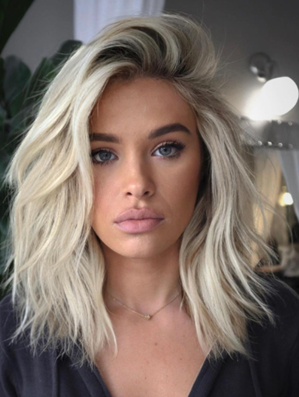 Delicate Short Blonde Balayage Hairstyle Ideas
