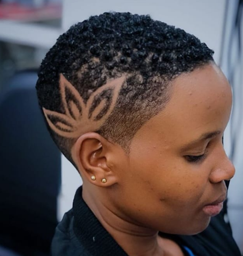 Designing Shaved Hairstyle For Black Women