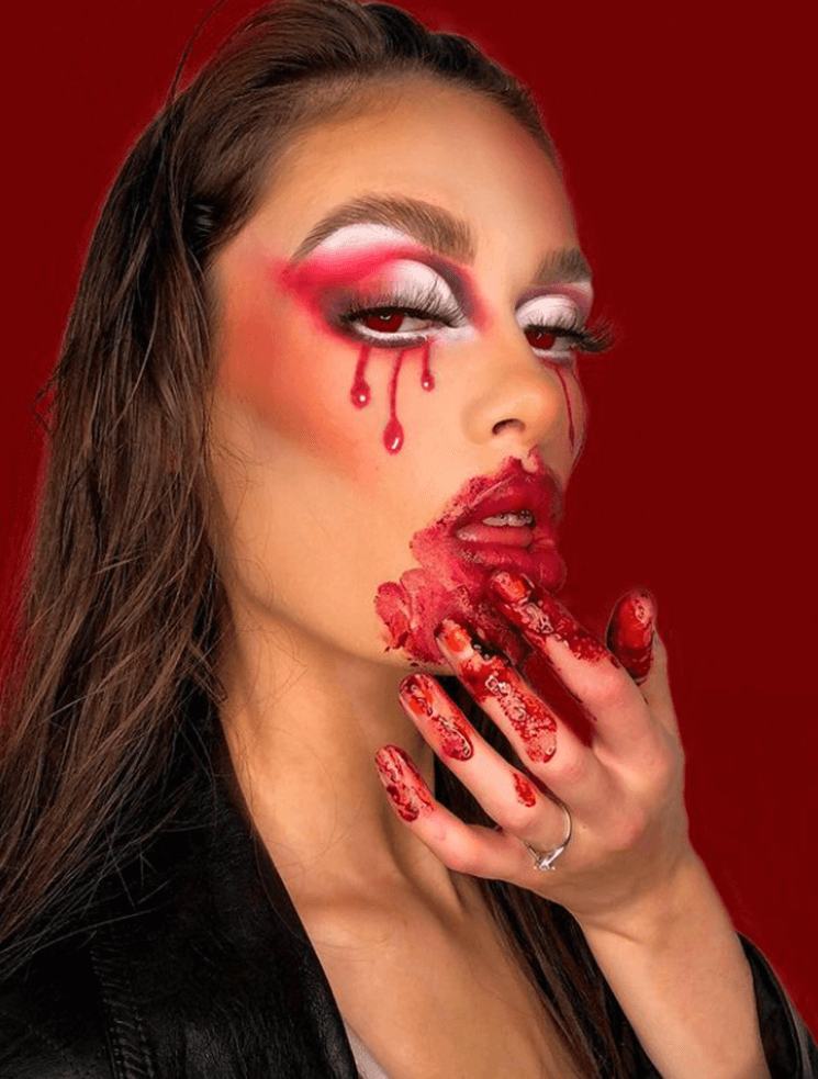 Diaries Fantasy Vampire Makeup Looks