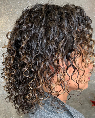 Fabulous Medium Length Curly Hair