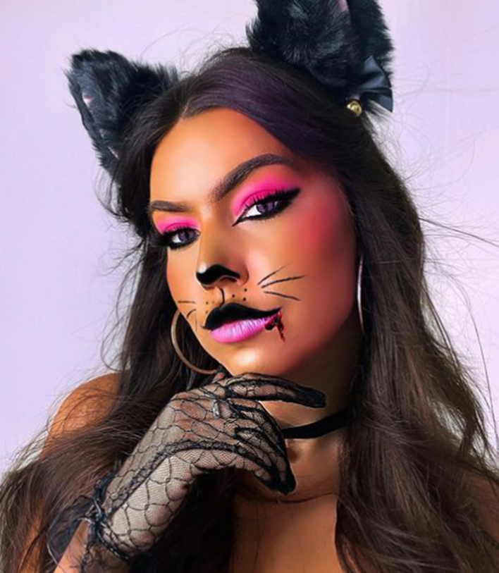 Fierce Cat Makeup