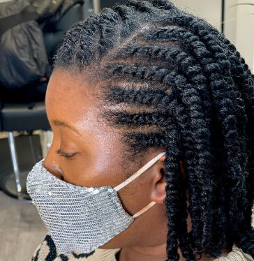 Flat Two Strand Twists Hairstyle