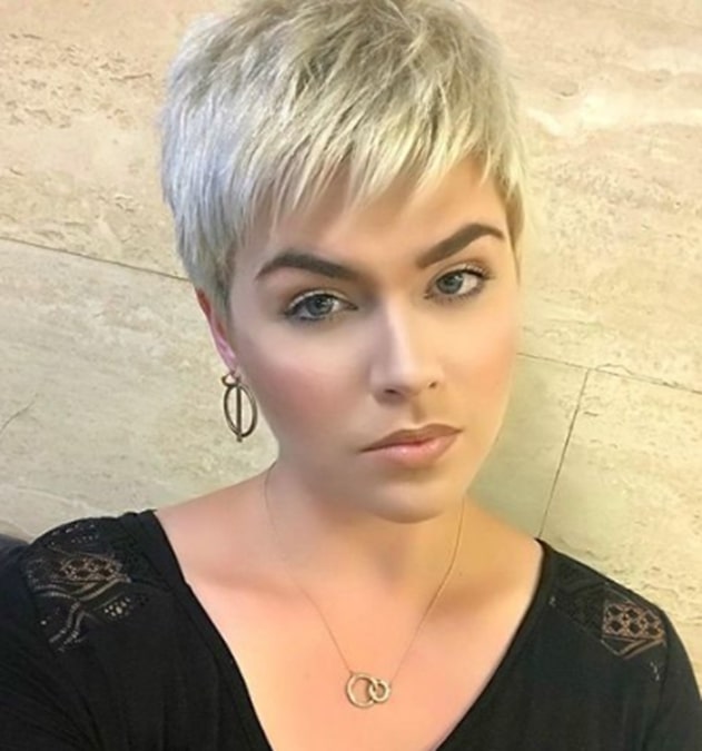 Fluffy Short Hairstyles For Heart Shaped Face