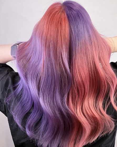 Forever In Love With Purple Ombre Hair Colors