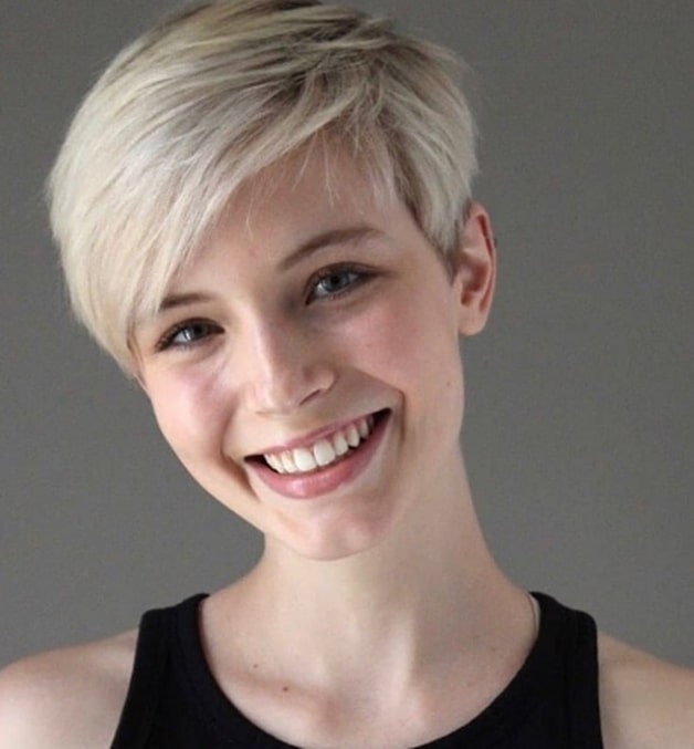 Furry Short Hairstyles For Heart Shaped Face