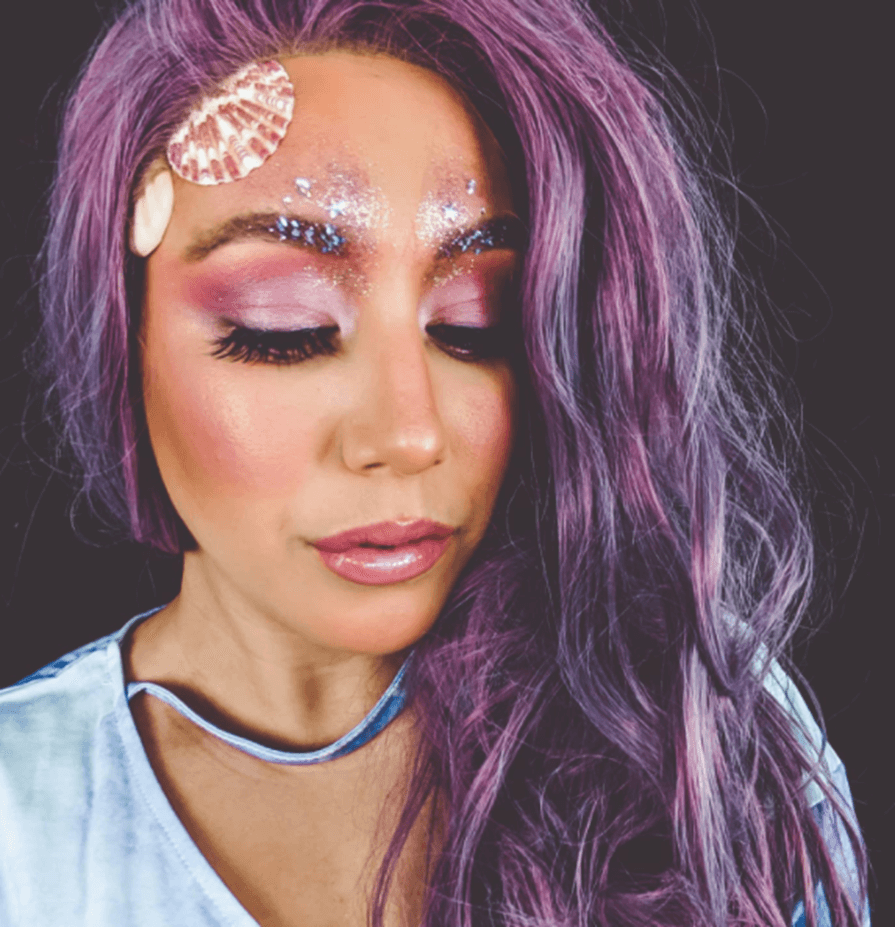 Glamorous Mermaid mermaid makeup