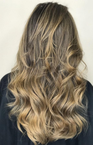 Golden And Honey Ombre Hair Colors