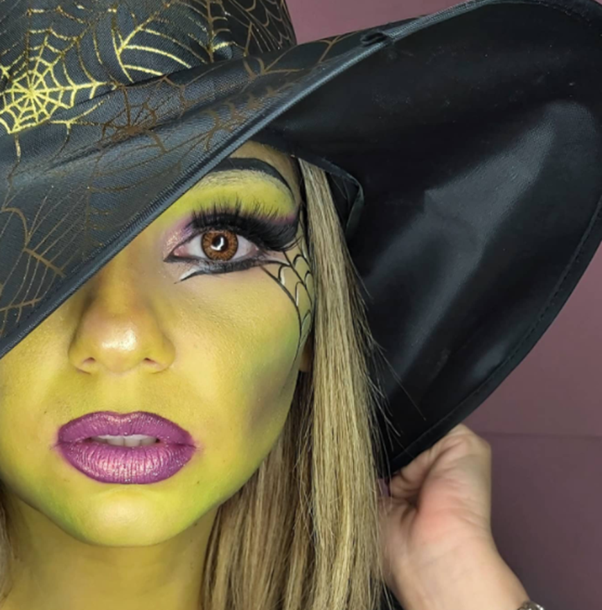 Green Witch Makeup 